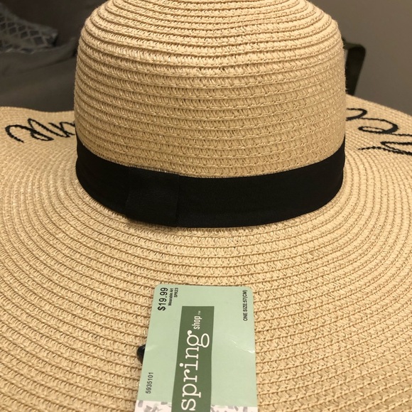 Hello Sunshine beach hat for women - Picture 4 of 5